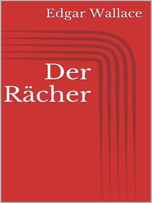 cover image of Der Rächer